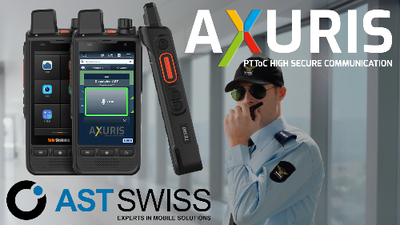 AXURIS PTT Push-to-Talk Product Picture